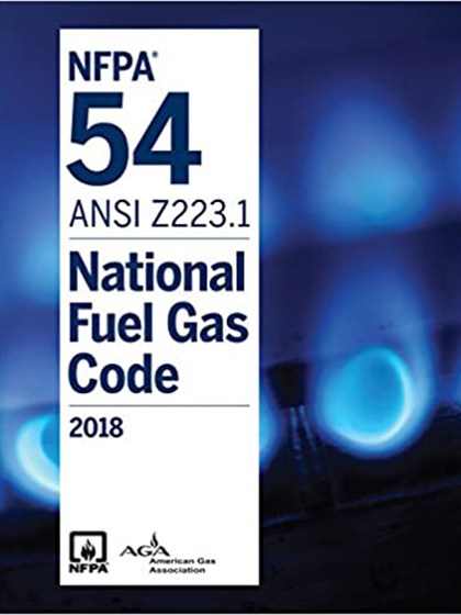 nfpa 54 2018R